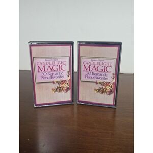 Candlelight‎ Magic: 50 Romantic Piano Favorites (Cassette) Reader's Digest 1 & 2